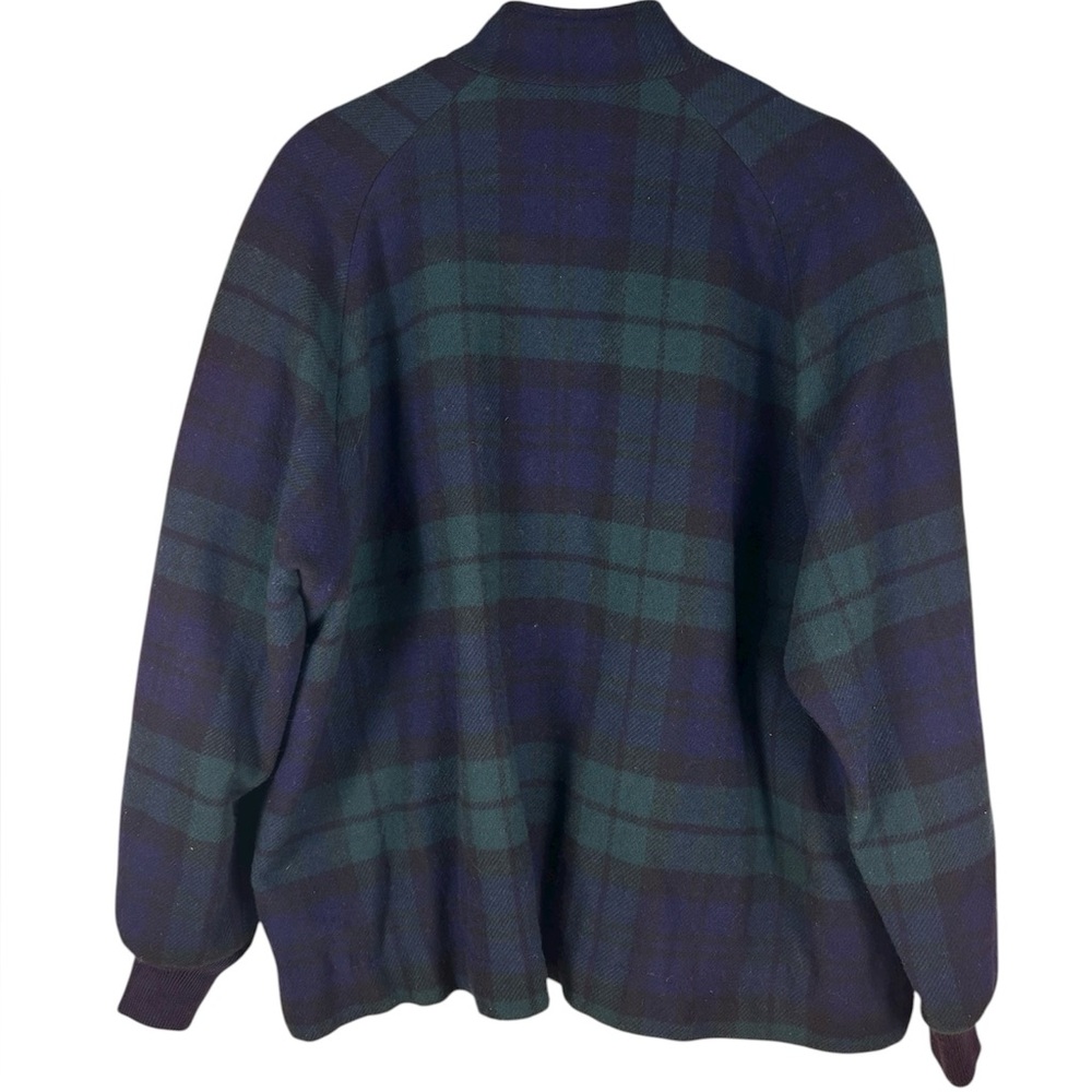 Pendleton 90’s Tartan Plaid Holiday Wool Jacket - image 2